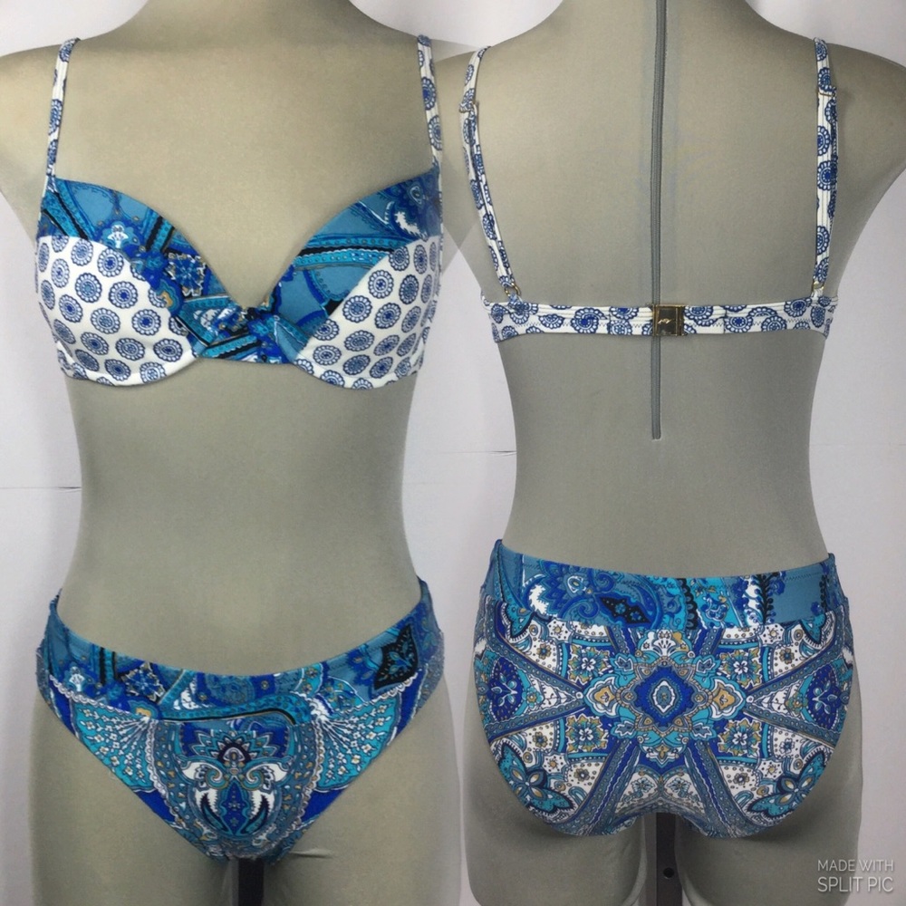Gottex Blue and White Bikini